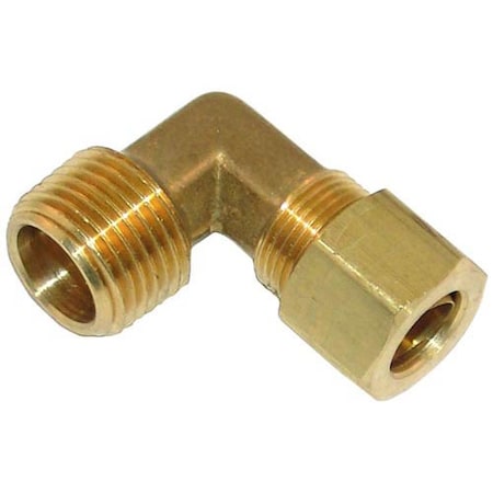 Allpoints Elbow, Brass - 1/2 X 1/2 263728